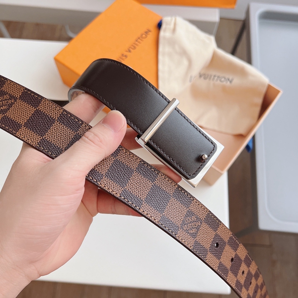 ルイヴィトンベルト角部分ディテール